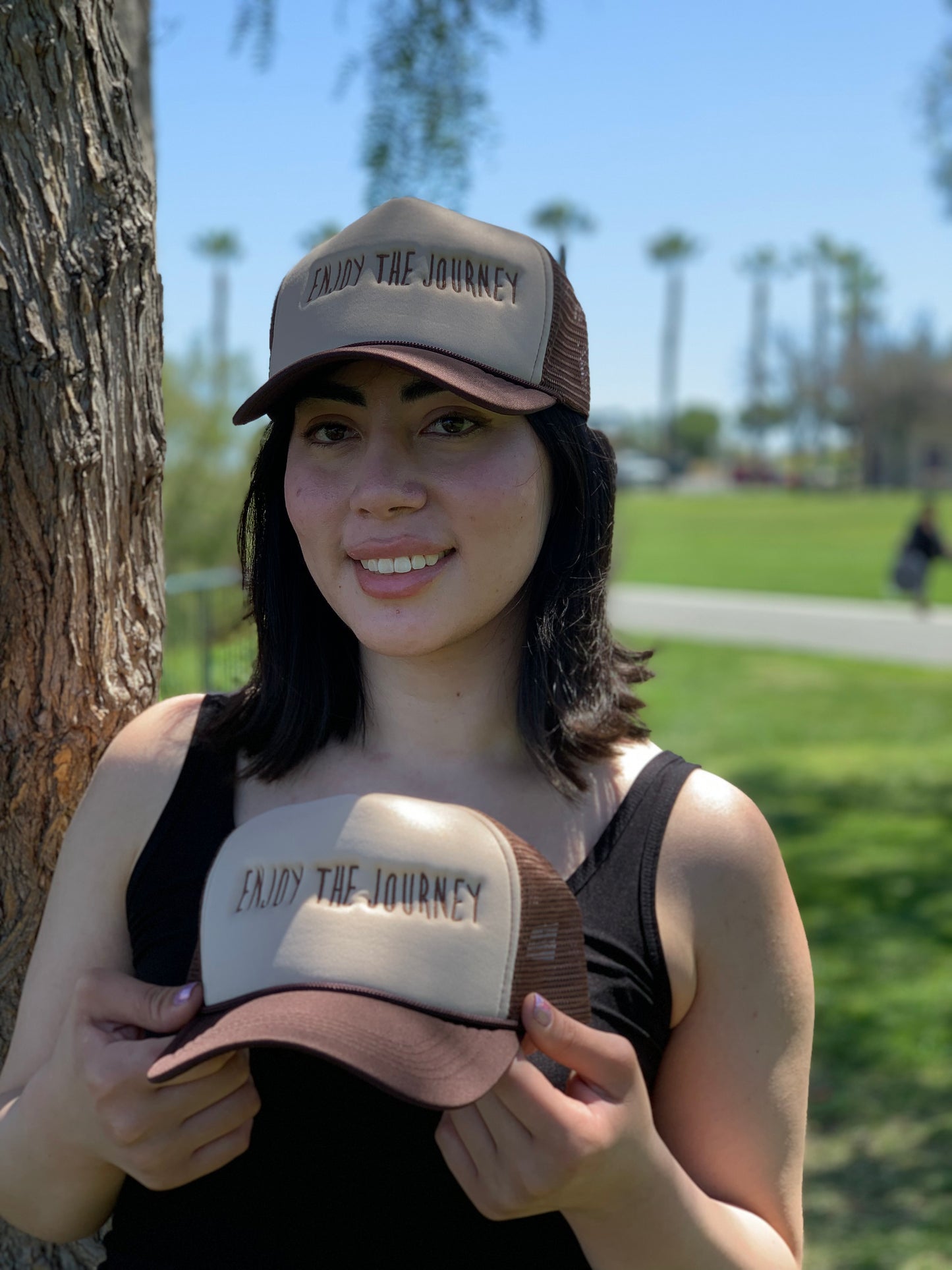 Enjoy The Journey Trucker Hat